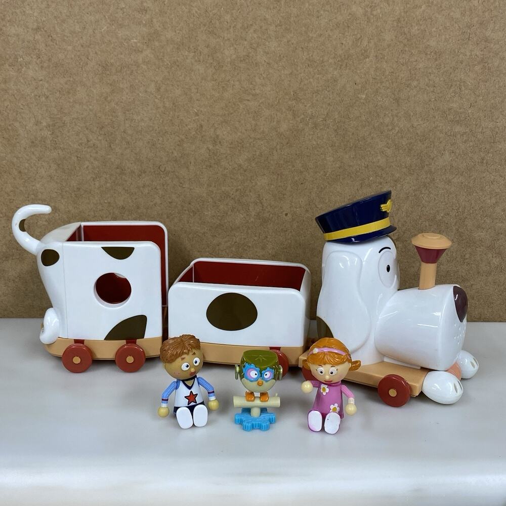 Tickety Toc Dog Musical Pufferty Train Figures Tommy Tallulah Tooteroo - Read